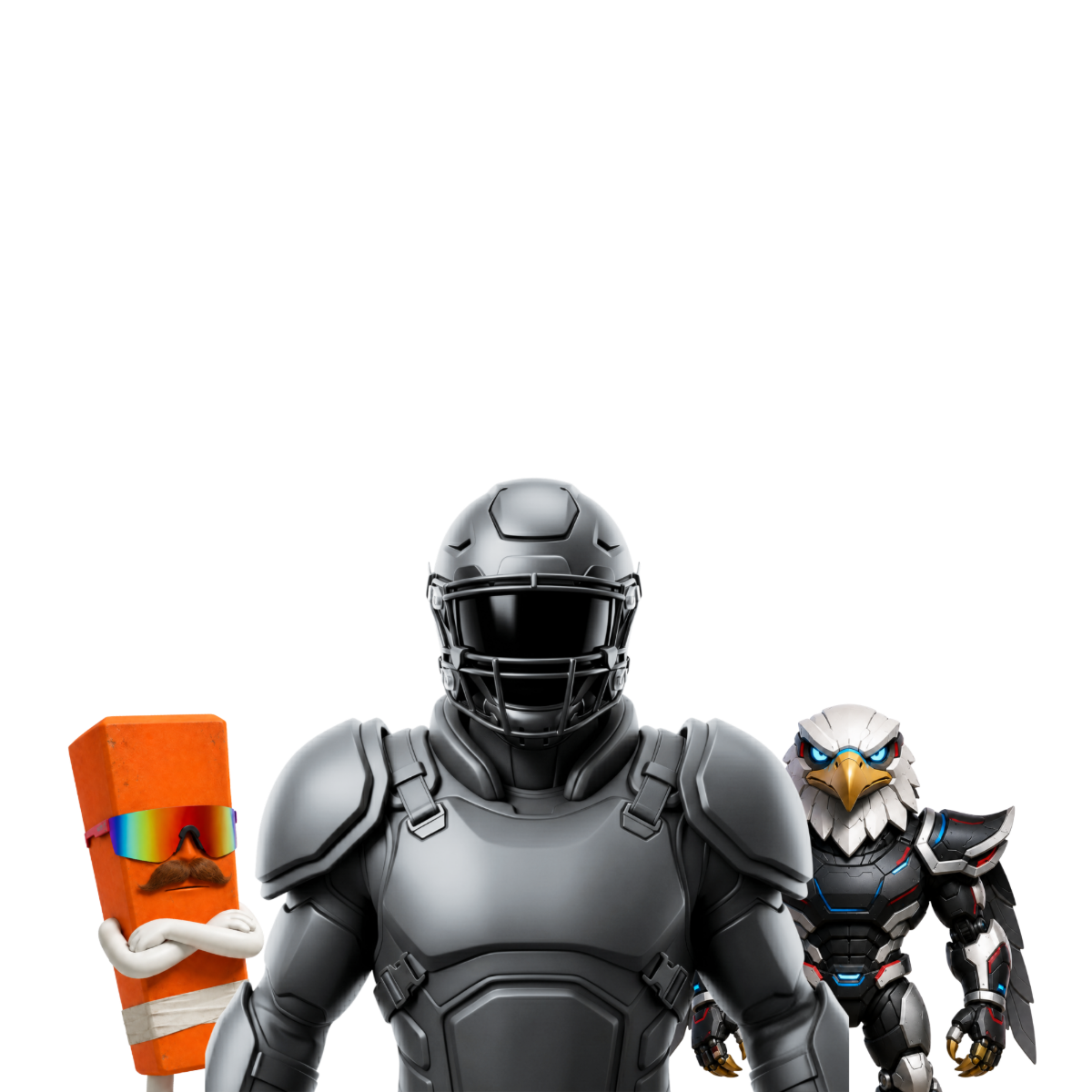 MESH mascots