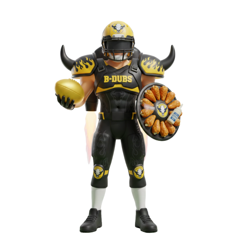 Buffalo Wild Wings mascot